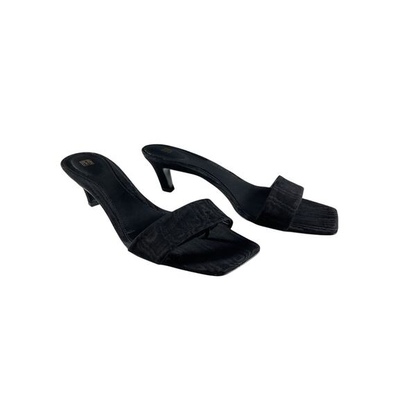 Toteme 'Moire' Black Mules Size 8 - Picture 3 of 9